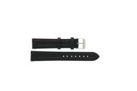 Horlogeband Universeel 891.01.18 Leder Zwart 18mm