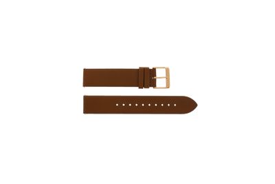 Timex horlogeband PW2R26200 Leder Cognac 20mm