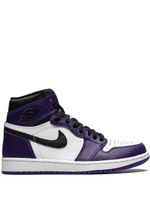 Jordan baskets montantes Air Jordan 1 Retro High OG 'Court Purple 2.0' - Blanc - thumbnail