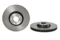 Remschijf CO-CAST DISCS LINE BREMBO, Remschijftype: Binnen geventileerd, u.a. für Mercedes-Benz