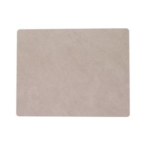 LIND DNA - Dinner Mat Square - Placemat 35x45cm Hippo Warm Grey