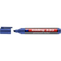 Viltstift edding 330 schuin 1-5mm blauw