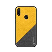 PINWUYO eert serie schokbestendige PC + TPU beschermhoes voor Xiaomi Redmi opmerking 7/opmerking 7 Pro (geel)