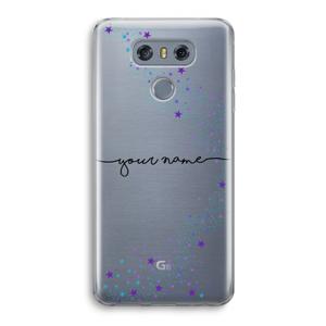 Sterren: LG G6 Transparant Hoesje