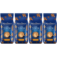 Mövenpick caffè crema - koffiebonen - 4 x 1 kilo