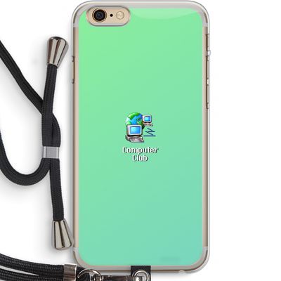 Win98: iPhone 6 PLUS / 6S PLUS Transparant Hoesje met koord