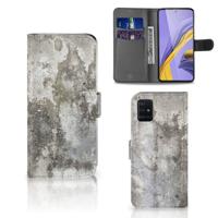 Samsung Galaxy A51 | Bookcase | Beton Print