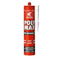 Griffon montagelijm - PolyMax Pro Power - 425 gram koker - wit
