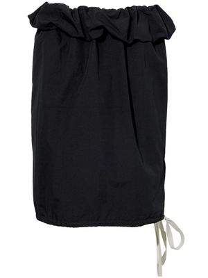 Proenza Schouler jupe Hayley à bord volanté - Noir