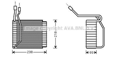Verdamper, airconditioning FDV110