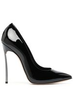 Casadei escarpins Blade Tiffany 115 mm en cuir verni - Noir - thumbnail