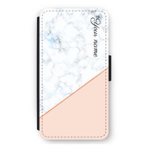 Marmer in stijl: iPhone 12 mini Flip Hoesje