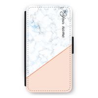 Marmer in stijl: iPhone 12 mini Flip Hoesje