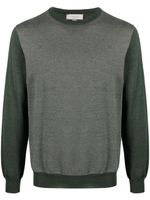 Canali pull fin en laine - Vert