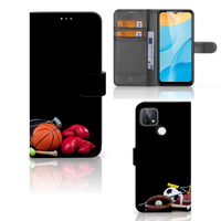 OPPO A15 Wallet Case met Pasjes Sports