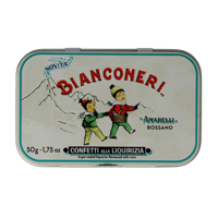 Laurierdrop blikje pepermunt wit 50 Gram