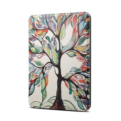 Wonder boom rendieren blauwe patroon horizontaal flip PU + TPU lederen beschermhoes voor Amazon Kindle Paperwhite 4 (2018), met slaap & Wake-up functi