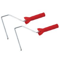 Sorex Muur verfroller beugel - 2x - verfbeugel voor 25 cm breedte rollers - schilderen