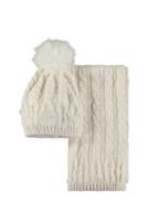 Le Chic Meisjes muts & sjaal - Raquel & Rory - Off wit Le Chic Meisjes muts & sjaal - Raquel & Rory - Off wit