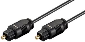 Goobay 51219 audio kabel 5 m Toslink Zwart