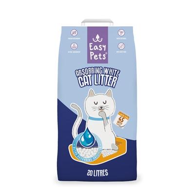 EASYPETS KATTENBAKVULLING ABSORBING WHITE