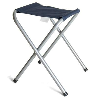 Opvouwbare stoel - blauw - kunststof/metaal - 35 x 38 cm - klapstoel camping