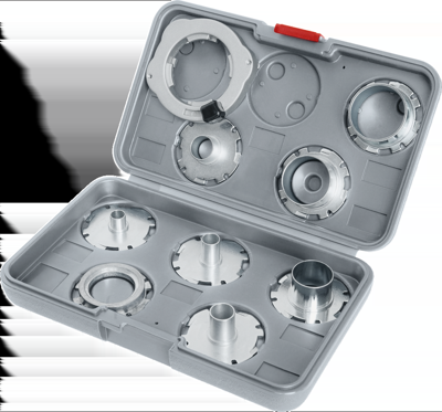 Bosch Accessoires PRO Template Guide Set Metrisch voor bovenfrees | 9-delig - 2608190064