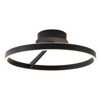 Freelight Plafondlamp Pilota Ø 55 cm zwart