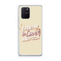 Pizza is the answer: Samsung Galaxy Note 10 Lite Transparant Hoesje