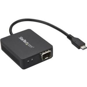 StarTech.com USB-C naar glasvezel converter Open SFP netwerk adapter