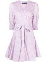 Polo Ralph Lauren robe portefeuille à fleurs imprimées - Violet