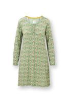 Pip Studio Pip Studio Desiree Long Sleeve Nightdress Jabalini Light Green L