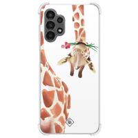 Samsung Galaxy A13 4G shockproof hoesje - Giraffe