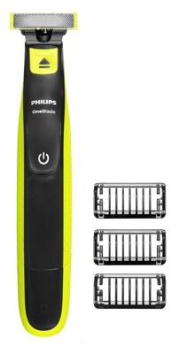 Philips Norelco OneBlade QP2724/10 scheerapparaat Scheerapparaat met scheerblad Trimmer Grijs, Limoen