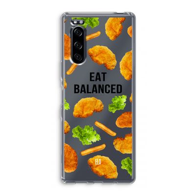 Eat Balanced: Sony Xperia 5 Transparant Hoesje