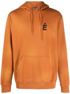 Etudes hoodie à patch logo poitrine - Marron