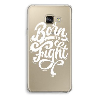 Born to Fight: Samsung A3 (2017) Transparant Hoesje