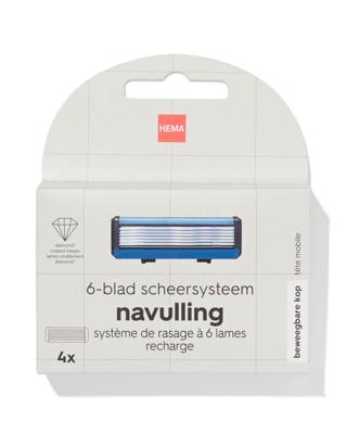 HEMA 6-blad Scheersysteem Navullingen - 4 Stuks