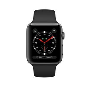 Apple Watch (Series 3) 42 mm Cellular - Aluminium Space Grijs