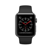 Apple Watch (Series 3) 42 mm Cellular - Aluminium Space Grijs - thumbnail