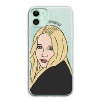 Mary Kate: iPhone 11 Transparant Hoesje