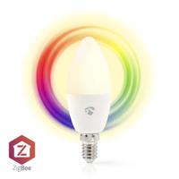 Nedis ZBLC10E14 Smartlife Multicolour Lamp Zigbee 3.0 E14 470 Lm 4.9 W Rgb / Warm Tot Koel Wit 2200 - 6500 K Android™ / Ios Kaars 1 Stuks - thumbnail