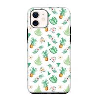 Ananas bladeren: iPhone 12 mini Tough Case