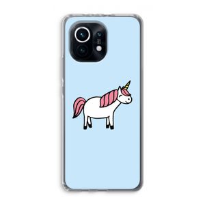 Eenhoorn: Xiaomi Mi 11 Transparant Hoesje