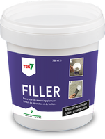 Tec7 Filler pot Alles-in-één vulmiddel en afwerkingsplamuur 750ml - 601075000 - 601075000