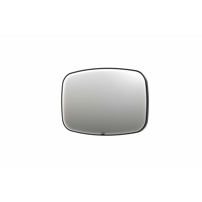 INK SP31 spiegel - 120x4x80cm contour in stalen kader incl dir LED - verwarming - color changing - dimbaar en schakelaar - geborsteld metal black 8409865