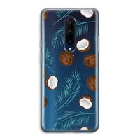Kokosnoot roze: OnePlus 7 Pro Transparant Hoesje