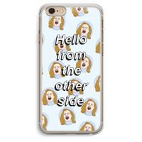 Hello: iPhone 6 Plus / 6S Plus Transparant Hoesje