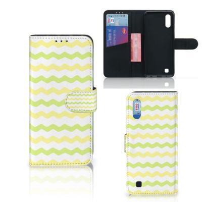 Samsung Galaxy M10 | Telefoon Hoesje | Waves Yellow