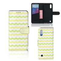 Samsung Galaxy M10 | Telefoon Hoesje | Waves Yellow